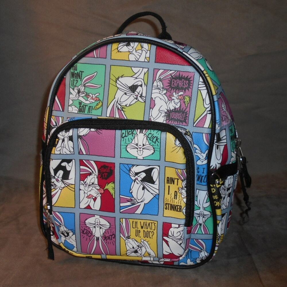 Looney Tunes Bugs Bunny Mini Backpack Accessory Innovations - Picture 2 of 13